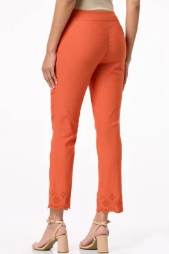 Cato Scalloped Hem Pants> Pants