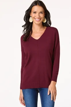 Cato Seamed Sweater><noscript><img width=