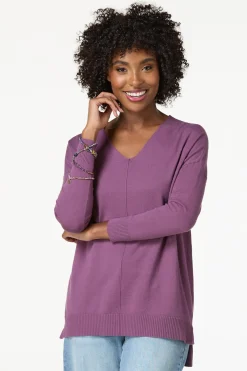 Cato Seamed Sweater><noscript><img width=