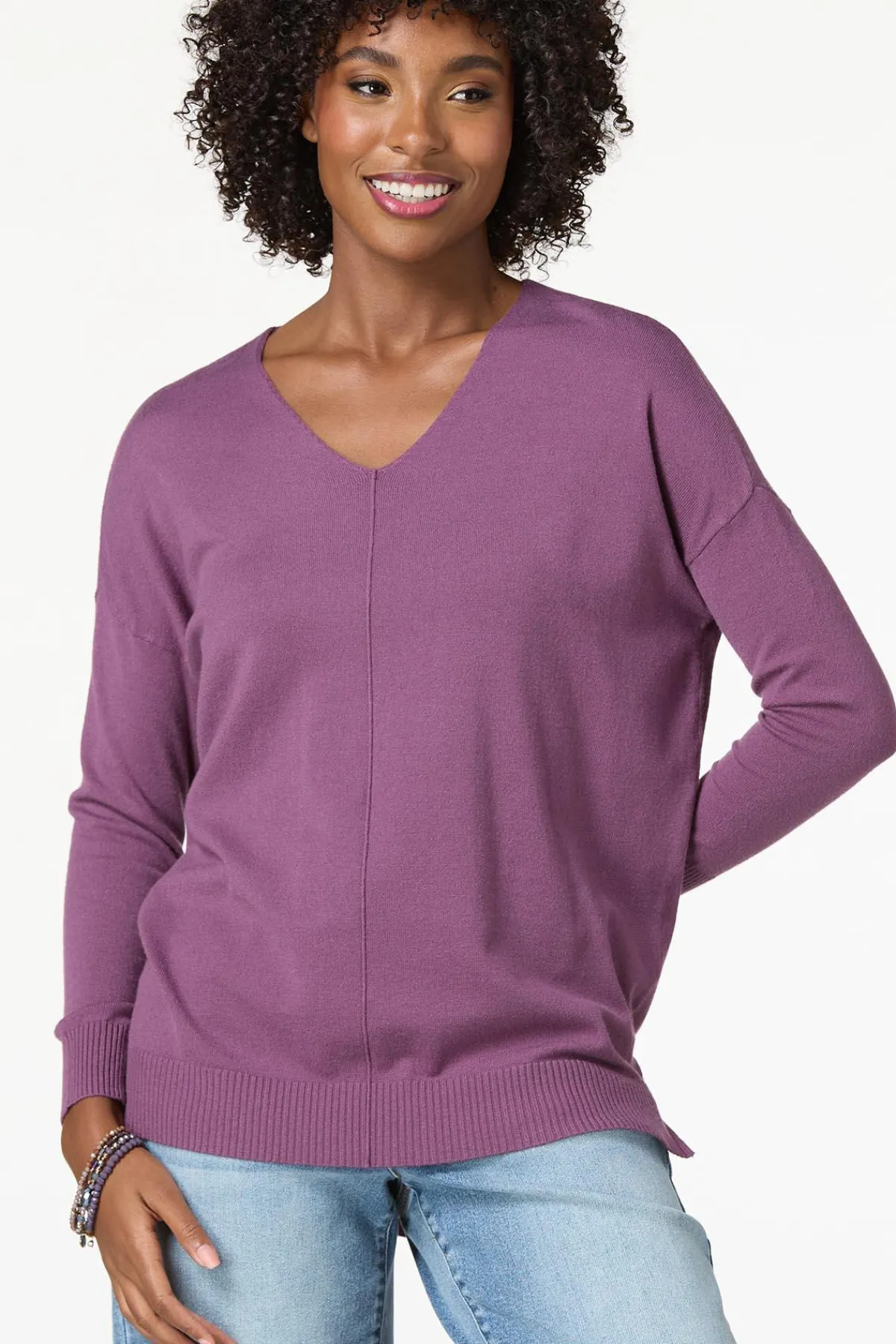 Cato Seamed Sweater> Sweaters