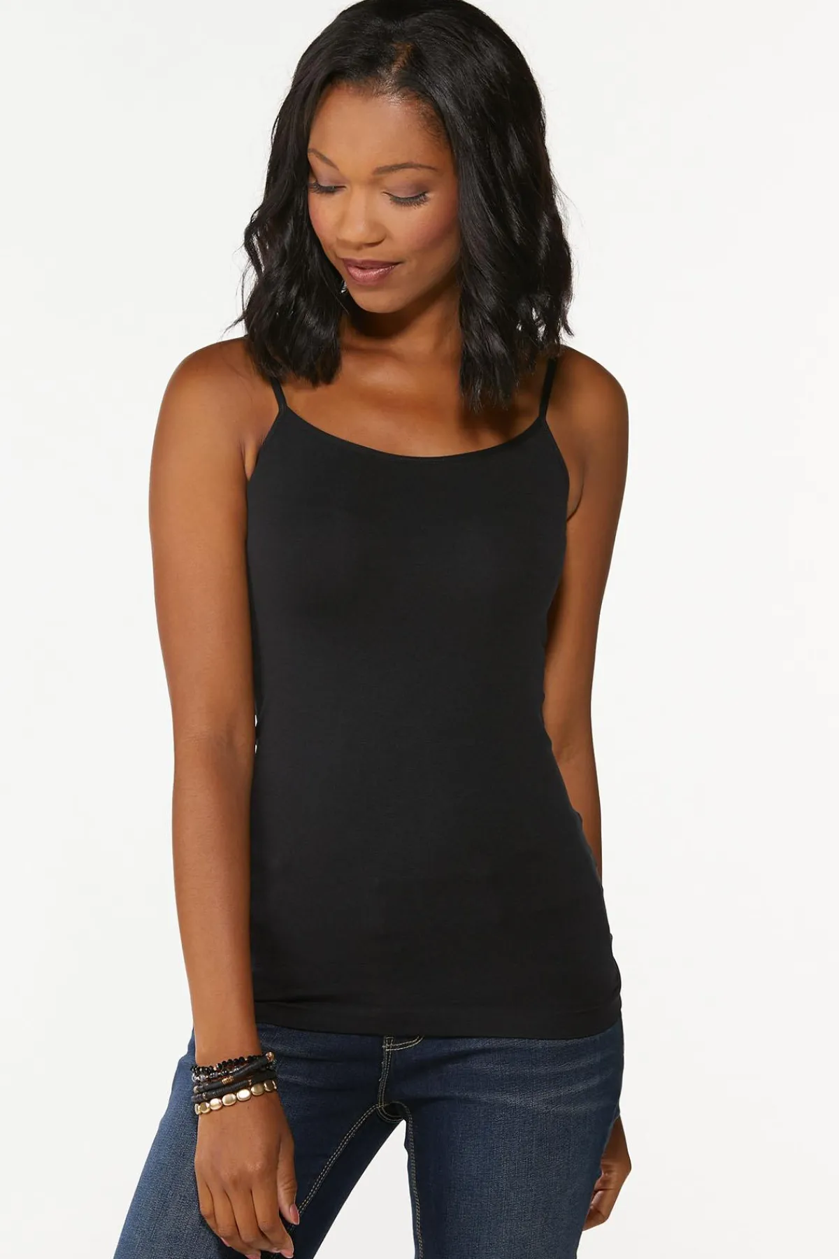 Cato Seamless Solid Cami> Tops