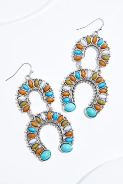 Cato Semi- Precious Western Earrings> Earrings
