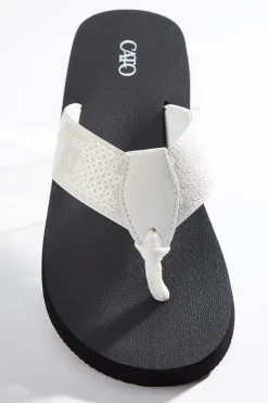 Cato Sequin Band Flip Flops><noscript><img width=