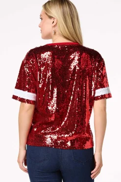 Cato Sequin Game Day Top><noscript><img width=