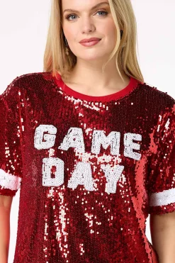 Cato Sequin Game Day Top><noscript><img width=