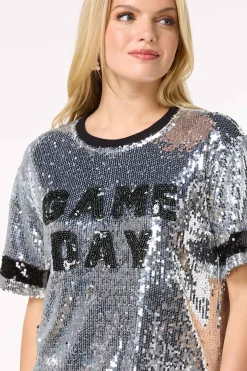 Cato Sequin Game Day Top><noscript><img width=