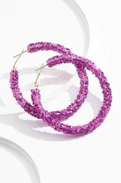Cato Sequin Hoop Earrings> Earrings
