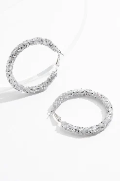 Cato Sequin Hoop Earrings> Earrings