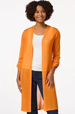 Cato Sheer Cardigan Duster><noscript><img width=