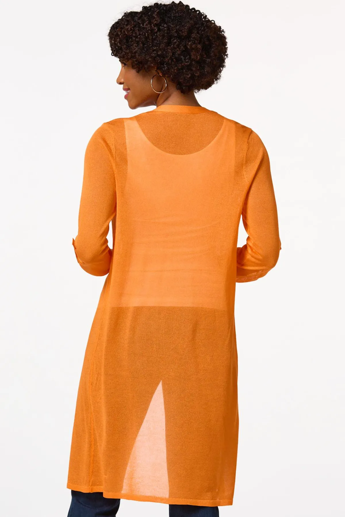 Cato Sheer Cardigan Duster> Sweaters