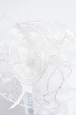 Cato Shimmer Organza Rosette Fascinator><noscript><img width=