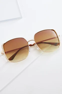Cato Side Embellished Square Sunglasses> Sunglasses