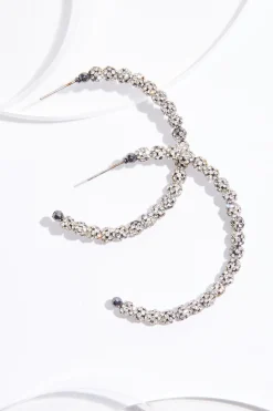 Cato Ball Hoop Earrings> Earrings