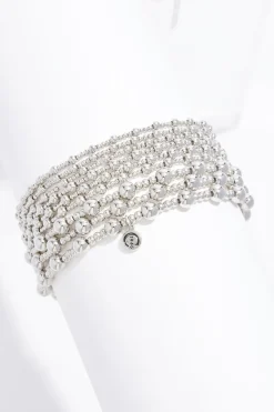 Cato Silver Ball Stretch Bracelet Set> Bracelets