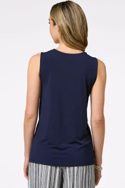 Cato Sleek Draped Tank><noscript><img width=