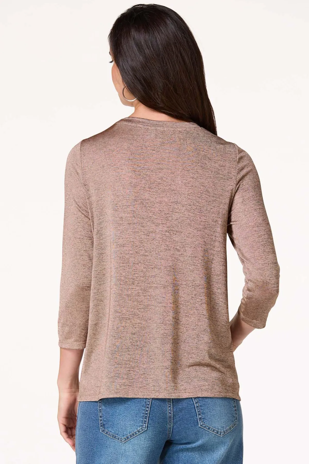 Cato Sleek Stud Cross Top> Tops
