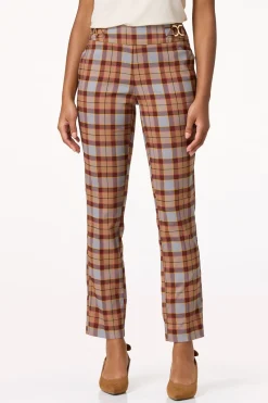 Cato Slim Plaid Pants> Pants
