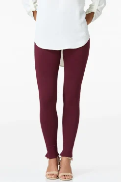 Cato Slit Back Ponte Leggings> Pants