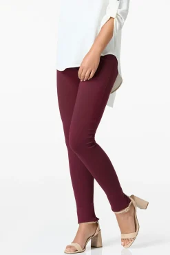 Cato Slit Back Ponte Leggings><noscript><img width=