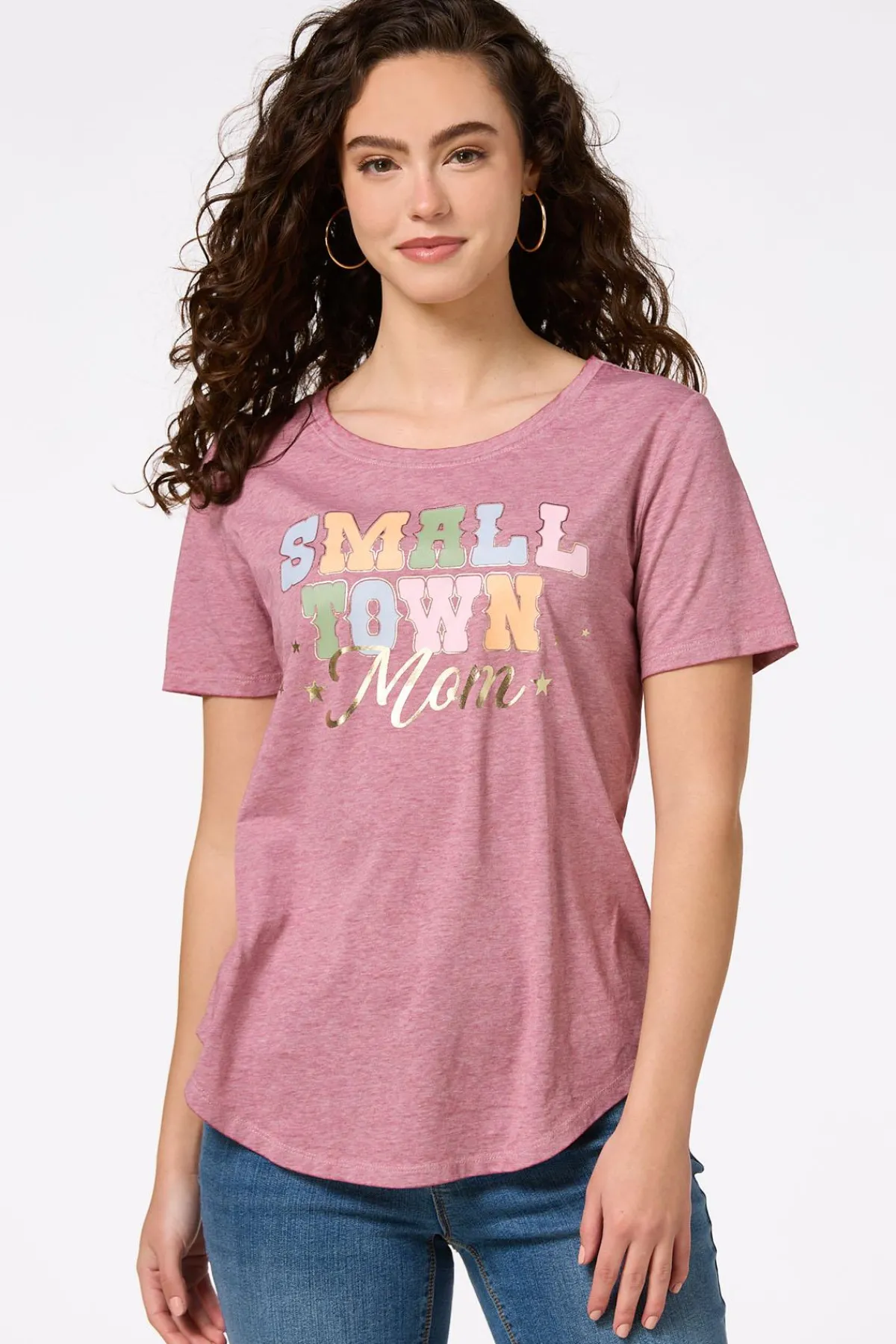 Cato Small Town Mom Tee> Tops