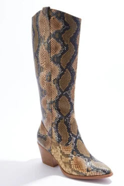Cato Snakeskin Tall Boots> Boots
