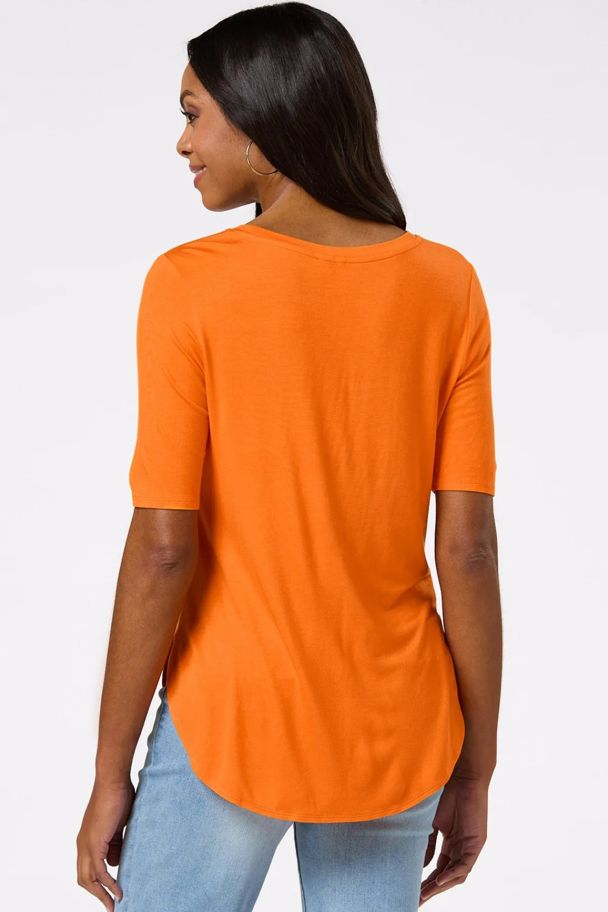 Cato Soft Solid Tee> Tops