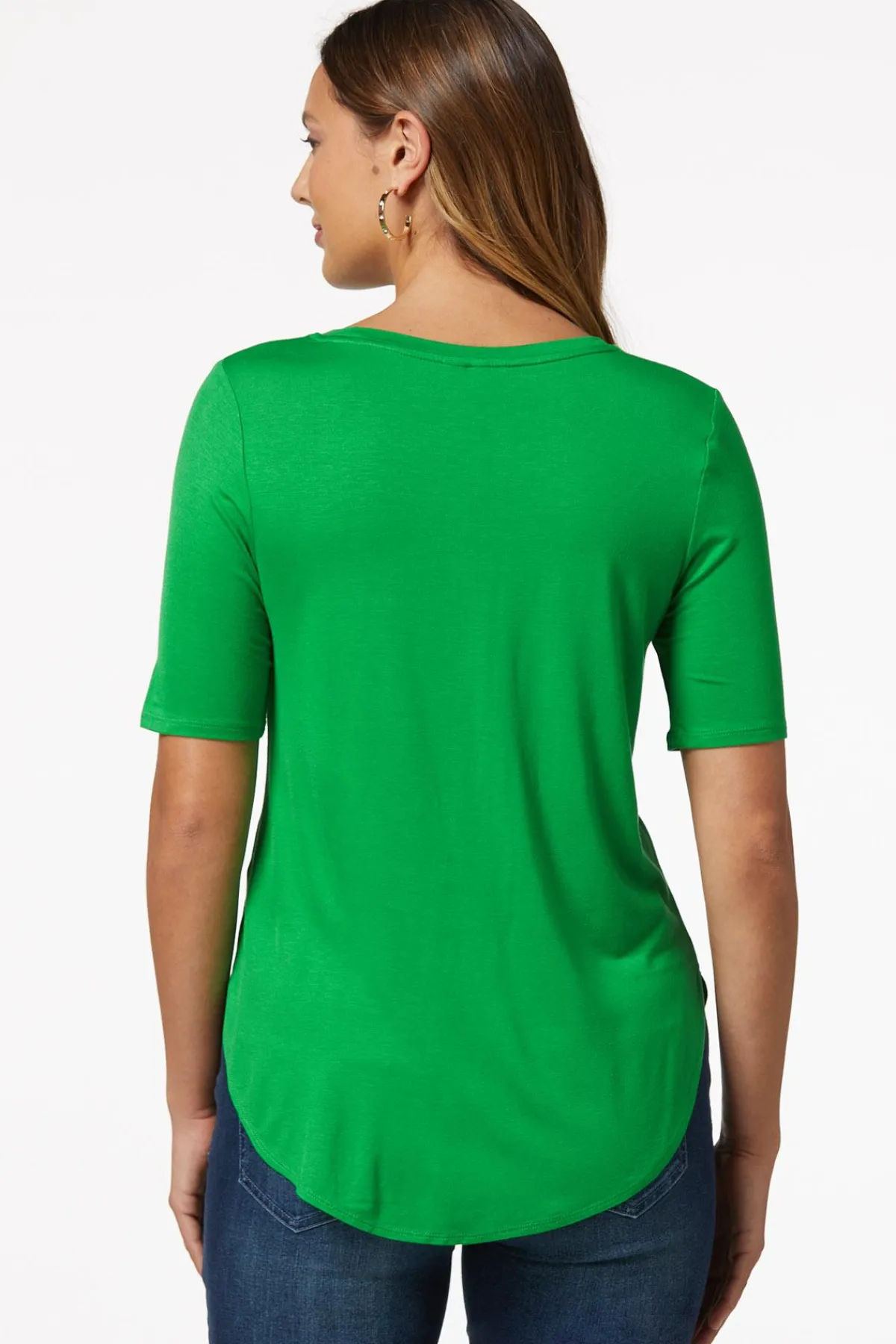 Cato Soft Solid Tee> Tops