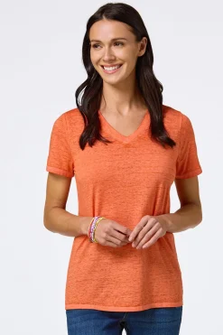 Cato Solid Burnwash Tee><noscript><img width=