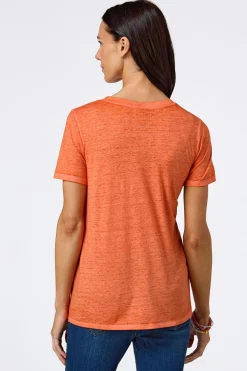 Cato Solid Burnwash Tee><noscript><img width=