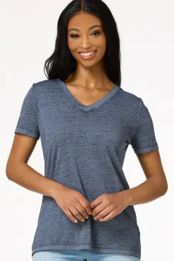 Cato Solid Burnwash Tee><noscript><img width=