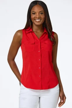 Cato Solid Collared Tank><noscript><img width=