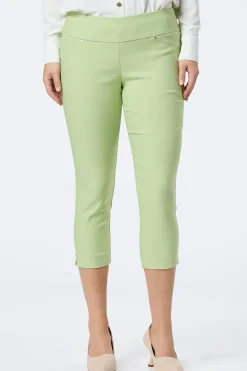 Cato Solid Cropped Bengaline Pants><noscript><img width=