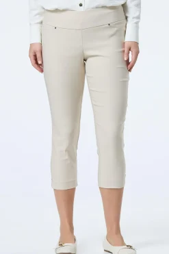 Cato Solid Cropped Bengaline Pants><noscript><img width=