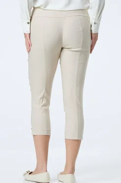 Cato Solid Cropped Bengaline Pants><noscript><img width=