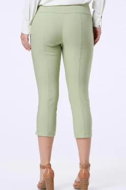 Cato Solid Cropped Bengaline Pants><noscript><img width=