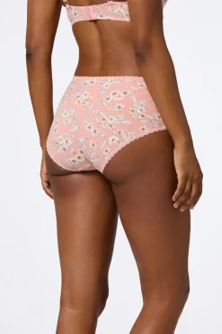 Cato Solid Floral Brief Panty Set><noscript><img width=