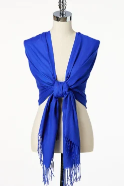Cato Solid Fringe Pashmina Scarf><noscript><img width=