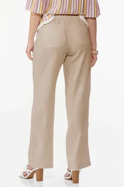 Cato Solid Linen Beach Pants><noscript><img width=