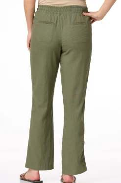 Cato Solid Linen Beach Pants><noscript><img width=