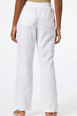 Cato Solid Linen Beach Pants><noscript><img width=