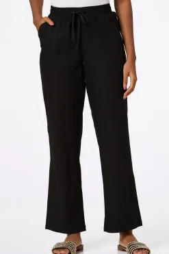 Cato Solid Linen Beach Pants><noscript><img width=