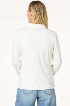 Cato Solid Ponte Blazer><noscript><img width=
