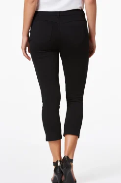 Cato Solid Ponte Skinny Cropped Pants> Pants