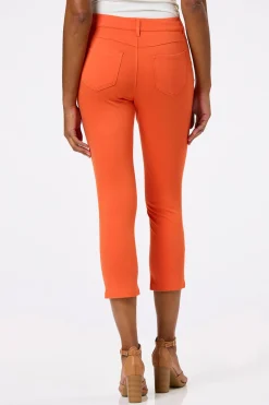 Cato Solid Ponte Skinny Cropped Pants><noscript><img width=