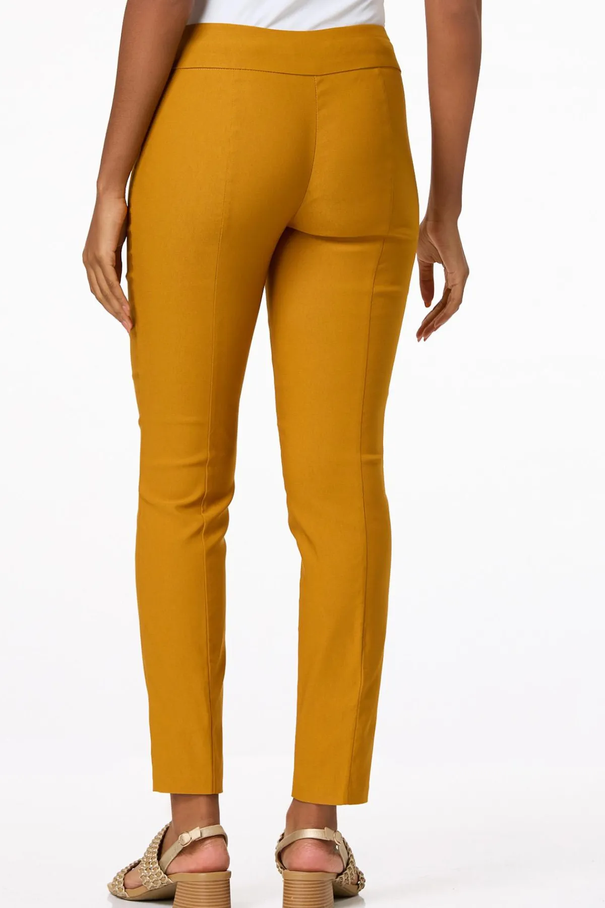 Cato Solid Slim Pull- On Pants> Pants