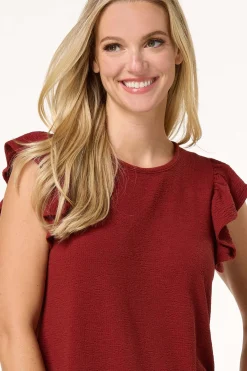 Cato Solid Textured Top><noscript><img width=