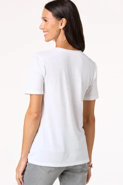 Cato Solid V- Neck Tee><noscript><img width=