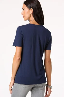 Cato Solid V- Neck Tee><noscript><img width=