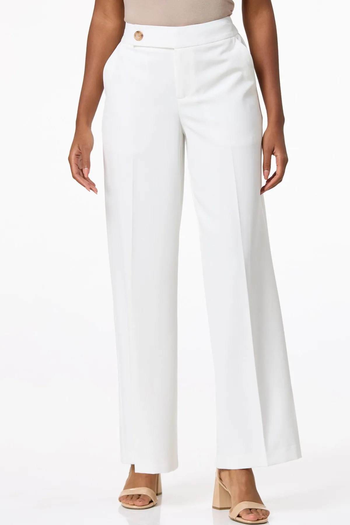 Cato Solid Wide Leg Trousers> Suiting|Pants