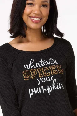 Cato Spices Your Pumpkin Waffle Top><noscript><img width=